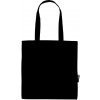 Neutral Nákupná taška cez rameno z organickej Fairtrade bavlny - Čierna