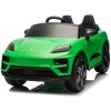 Beneo Elektrické autíčko Porsche Macan 12V s pohonom zadných kolies a licenciou (Jednomiestne), zelené, Lítiová batéria, široké sedadlo, Odpružené nápravy, 2,4 GHz Diaľkový ovládač, MP3 prehrávač so v