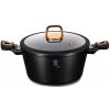BERLINGERHAUS Kastrol s poklicí s mramorovým povrchem 20 cm Black Rose Collection BH-1641