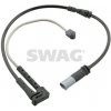 Výstražný kontakt, opotrebenie brzdového obloženia SWAG 20 10 1072 (20101072)