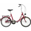 Kenzel Skládací kolo Camping Classic 3spd 2025 bordové