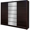 Bývaj s nami SK, MALIBO 250 šatníková skriňa, wenge LTD