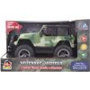 MaDe Auto Jeep vojenský na baterie 21 x 12 x 10 cm