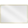 Mexen Loft obdĺžnikové kúpeľňové zrkadlo 90 x 60 cm, zlatý rám - 9852-090-060-000-50