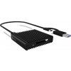 ICY BOX IB-CR404-C31, Kartenleser, CF Exp. 2.0 Type-B, USB 3.2 Gen 2, LED, Aluminium externá čítačka pamäťových kariet USB-C®, USB 3.1 (Gen 2) čierna; 60929