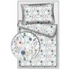 Poláše Holešov Bavlnená posteľná bielizeň kvetovaná lúka biela veľkosti lôžkovín 140x200