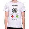 Fajntričko Cyklo Cyklo tričko - Bicykel volá, musím ísť... Phone, Farba látky biela, Strih/ Variant Pánsky/UNISEX, Veľkosť XXL