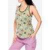 Dámsky lezecký top La Sportiva Botanic Tank - tea/forest