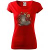 Stará topánka 50 - Dámske tričko Pure - L ( Červená )