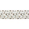 Bavlnený behúň na stôl s vianočným motívom 40x140 cm Festive Flowers – Butter Kings