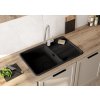 Deante Momi granitový drez 78x50 cm čierna ZKM_N113