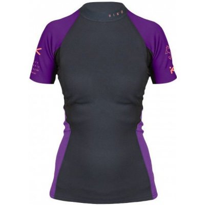 Dámske funkčné tričko Hiko Symbio e. W S/S Top Veľkosť: XS / Farba: čierna/fialová