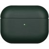 AppleKing ochranný kožený obal pre AirPods Pro - tmavozelený - možnosť vrátiť tovar ZADARMO do 30tich dní