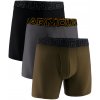 Pánske boxerky Under Armour Perf Tech Mesh Solid 6in 3Pack Green L