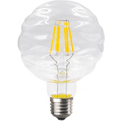 Diolamp Retro LED Filament žiarovka Clear Decor WAFT G95 6W/230V/E27/2700K/690Lm/360°/DIM