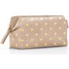 Reisenthel Travelcosmetic kozmetická taška metallic dots coffee