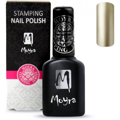 Smart Stamping Nail Polish Moyra SPS 04 zlatý