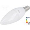 Osram Žiarovka LED VALUE CL B sviečka 5,5W/827 (40W) 470lm 2700K 180° 230V E14 teplá biela