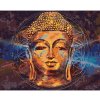 Diamondi Diamantové maľovanie - HVIEZDNY BUDDHA Rámovanie: bez rámu a bez vypnutia plátna, Rozmer: 40x50 cm