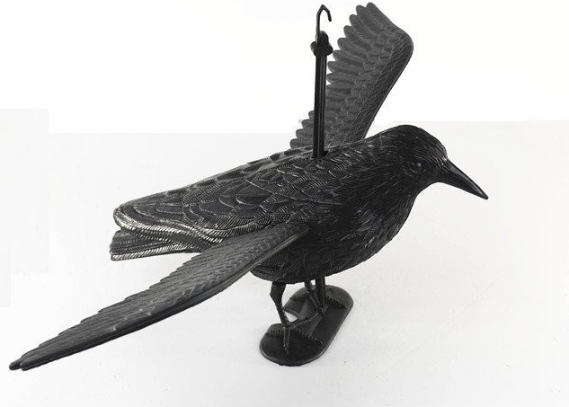 Bradas CTRL-BR101 Havran plastová 3D maketa na plašenie vtákov