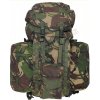 RUKSAK BRIT. ORIG. PLCE ca. 100 LTR POUŽ. S 2 SAMOSTATNÝMI ODNÍMATEĽNÝMI MENŠÍMI VAKMI PO BOKOCH - BRIT. DPM CAMO