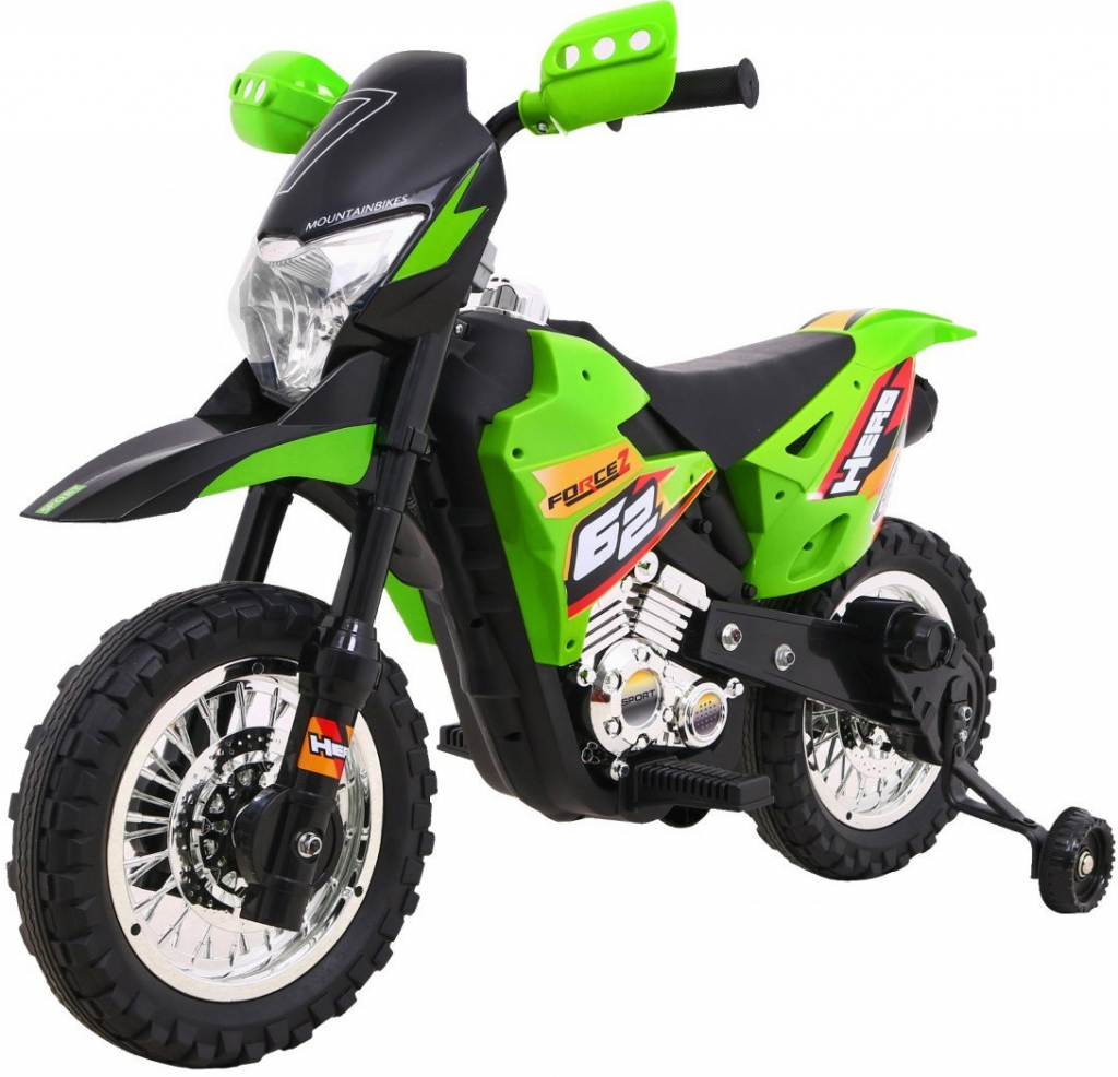 Joko elektrická motorka Crosska zelená