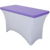 TENTino Elastická čiapka STANDARD na dosku skladacieho stola 122x60 cm VIAC FARIEB Farba obrusu: LEVANDUĽOVÁ / LAVENDER