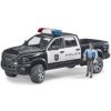 Bruder 2505 RAM 2500 Police Pickup s policajtom