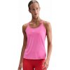Dámsky top Nike One Classic Dri-Fit Tank - playful pink/white - Ružový (M)