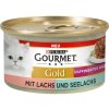 Výhodné balenie Gourmet Gold Raffiniertes Ragout 24 x 85 g - DUO losos a treska