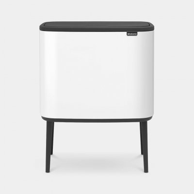 Brabantia Bo Touch Bin black matt, 11 + 23 L