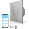 LIVOLO VL-C702Z-15 WiFi dotykový vypínač č.5 - Strieborný