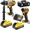 Aku kombinovaná sada DeWALT DCK2052H1E1T POWERSTACK 18V (1 x 1,7 Ah, 1 x 5 Ah) DCK2052H1E1T
