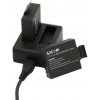 Dvojitá nabíjačka SJCAM pre SJ4000/SJ5000/M10 (R-RA-ŁAD-SJ4-5-M10)