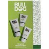 Bulldog Original čistiaci gél na tvár 150 ml + gél na holenie pre mužov 200 ml + hydratačný krém na tvár 100 ml