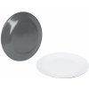 Sada tanierov Bo-Camp Dinner plate Two tone - 4ks Farba: sivá