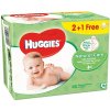 Vlhčené obrúsky Huggies Natural Care 3 x 56 ks