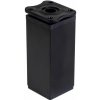 EBS Nábytková noha 10-12 cm, plast - černá mat