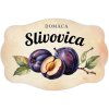 Etiketa na fľašu Slivovica ZV9