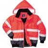 PORTWEST Portwest C465 Vetrovka Hi-Vis Bomber - Červená-Námornícka modrá, M Červená-Námornícka modrá, M