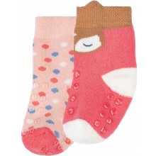 lupilu Dievčenské hrejivé ponožky pre bábätká 2 páry bledoružová