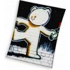 Carbotex detská deka Banksy Medvedík Mild Mild West