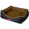 Verk 19507 Posteľ pre psov alebo mačky 65 x 55 x 20 cm, čierna a hnedá