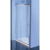 POLYSAN EASY LINE 110cm dvere do niky / sprchový kút obdĺžnikový rohový, profil chróm, sklo brick, EL1138
