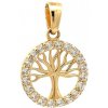 Zlatnictvo.sk Zlatý prívesok Strom života PRI25404