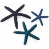 biOrb Umelá dekoracia - Star Fish Decor set modrá 12, 10 a 8 cm