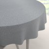 Biante Teflónový okrúhly obrus TF-086 Ornamenty na sivom Ø 80 cm