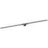 GEBERIT - CleanLine Nerezový sprchový kanálik 80, 30-90 cm, čierny chróm/kefovaný chróm 154.440.QC.1