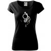 Hlaveň fotka - Dámske tričko Pure - M ( Čierna )