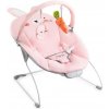 Vibračné lehátko s melódiami MoMi Glossy Pink Bunny